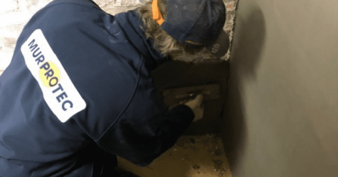Murprotec-vochtspecialist voert kelderafdichting uit