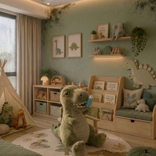Vochtige muur in de babykamer