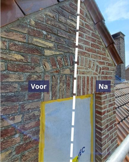 Een beschadigde of poreuze gevel impregneren, soms ook hydrofoberen genoemd, is de effectiefste manier om doorslaand vocht te behandelen.  We brengen een vochtafstotend middel aan op je buitenmuren om ze te beschermen tegen vocht en vuil. Dit is dé manier om je gevel weer vochtvrij te maken en je huis tegen regeninslag te beschermen. Laat de onderliggende oorzaak van je vochtige buitenmuur eerst vaststellen door onze professionele vochtexperts en ga het vocht daarna pas te lijf. Onze experts komen gratis bij je langs voor een vochtonderzoek.
