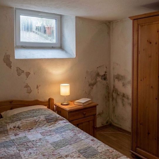 vocht in souterrain woning 